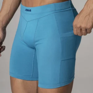 شورت پادار بلند آبی آسمانی