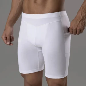 شورت پادار بلند سفید